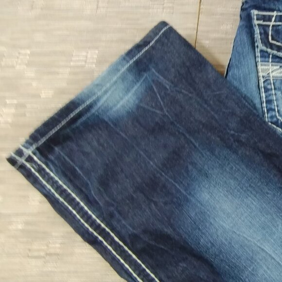 Rock Revival Jax Studded Boot Jeans Size 30 - Picture 16 of 16